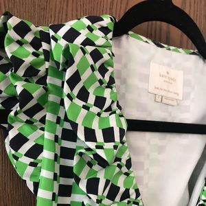 💚💙 Kate Spade ♠️ Ruffle Wrap Dress